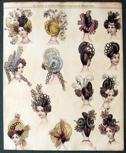 1830s Hairstyles