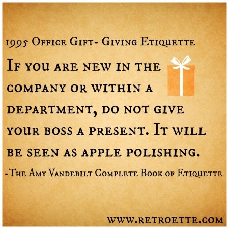 Office Holiday Gift Giving Etiquette