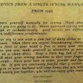 1940s sewing manual