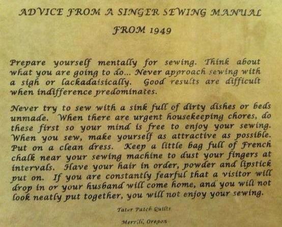 1940s sewing manual