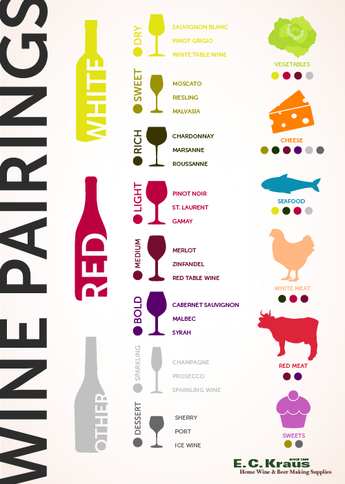 wine and food pairing guide