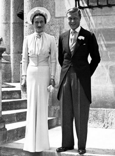 Wallis Simpson wedding dress