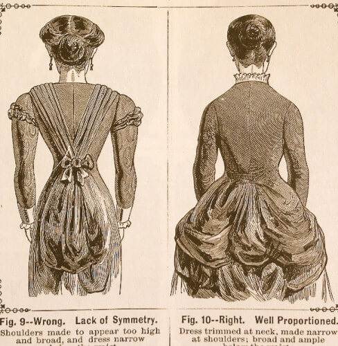 1870s dress