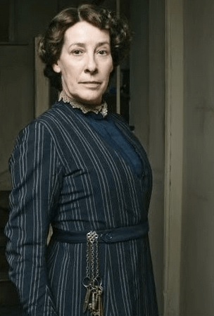 Mrs. Hughes of Downton Abbey