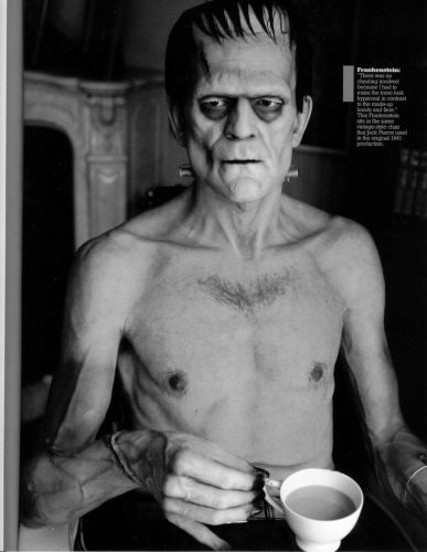 Frankenstein on a tea break