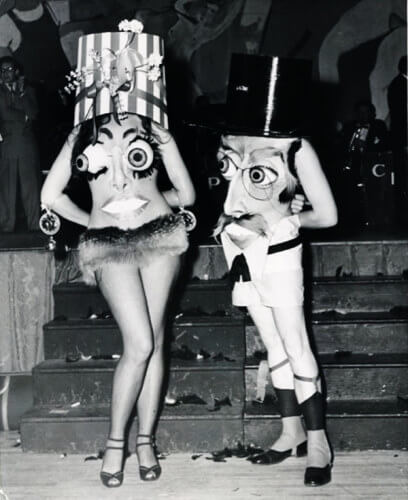 Weird vintage costume