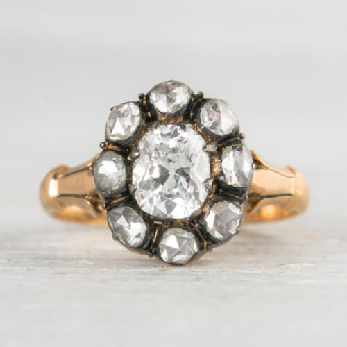 1870s vintage engagement ring