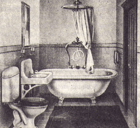 vintage shower