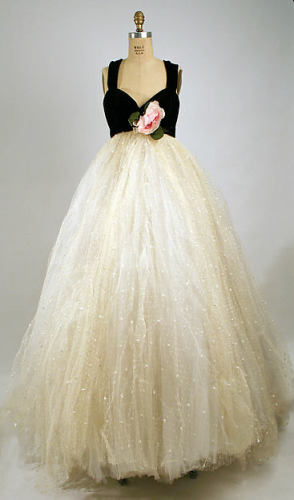 1950s formal dress