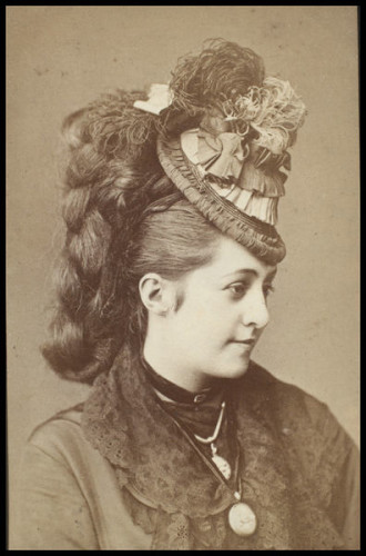 ornate victorian hat