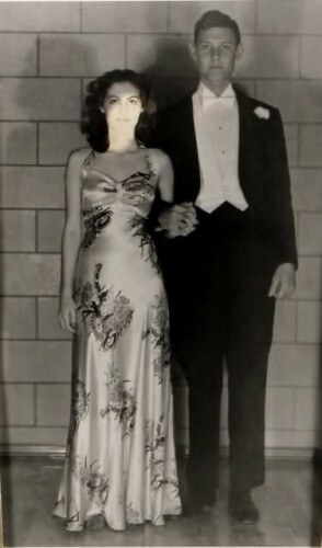 Ava Gardner prom dress