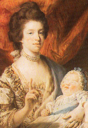 Queen and Princess Charlotte