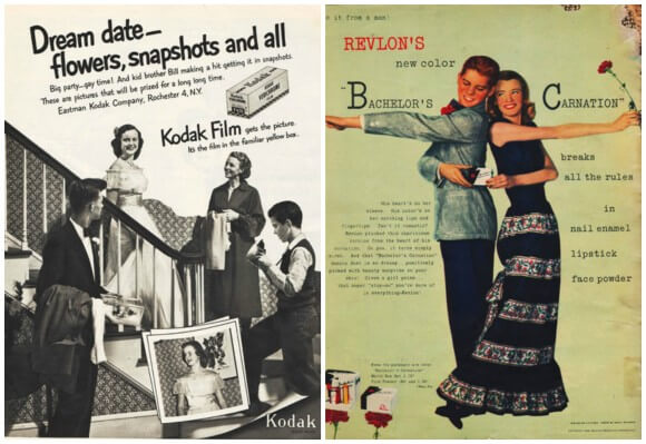 vintage prom ads