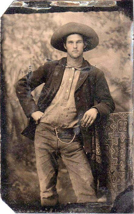1890s vintage cowboy